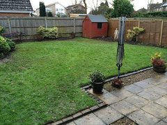 After a Winter tidy and clearance day in Burgess Hill