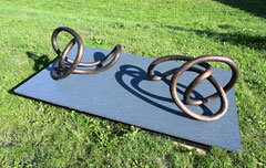 Verwandlung VI 1-5 & Verwandlung VI 2-5 / 2023 / je 60 x 85 x 63 cm / Bronzeguss