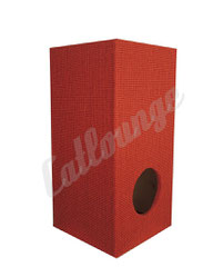 Kratzturm medium pure true red links/front