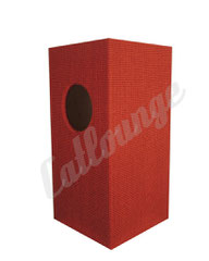 Kratzturm medium pure true red rechts/hinten