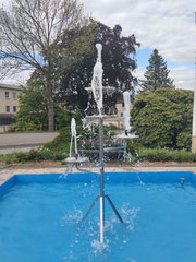 Bild: Wünschendorf Erzgebirge Springbrunnen 2026