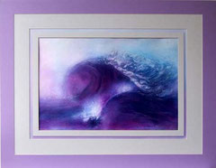 Nr.1/07  Airbrush auf  Fin Art  Papier  80x60 cm inkl. Karton - Passepartout  € 530,-  