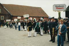 Antreten auf dem Hof Josef Thesing