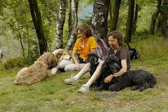 Eröffnungswanderung Trekking-Dogs, Juli 2011 Altkönig