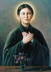 Gemma Galgani - Gemälde von Prof. Pettinato, Firenze, im Heiligen Jahr 2000