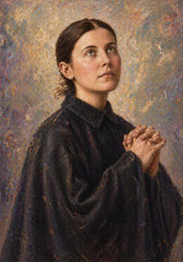 Gemma Galgani - Porträt 2 - Gemälde