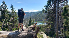 Vue sur le Lac Noir dans la Réserve Naturelle de Nohèdes.