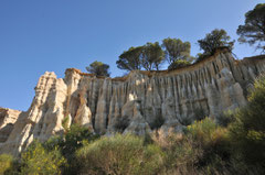 Les majestueuses Orgues d'Ile.
