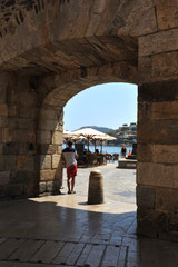 Porche à Collioure.