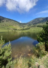 Estany del Clot dans la réserve naturelle de Nohèdes.