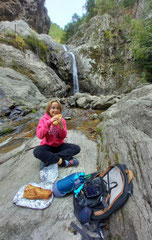 La cascade des Anglais sur le St Vincent.