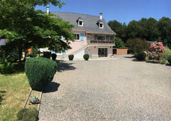 Gîte Casa Bonita et sa cour intérieure