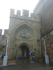Porte d'entrée du château des Hohenzollern