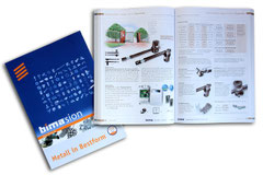 bima GmbH - hier: 400-seitiger Produktkatalog - ferner: Flyer, Anzeigen 