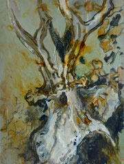 Fundstück · Acryl auf Papier · 21 x 15 cm · 2019