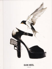 ICONIC SHOES POSTCARDS /CHANEL