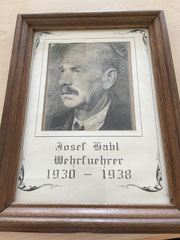 Wehrführer Josef Habl 1930-1938