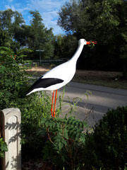 Deko-Stroch soll den Weg weisen © Leah Reiter