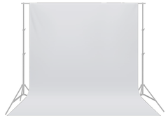 S1 - Weißer Hintergrund (nicht vor Fenster geeignet) (Hochwertiger B1, Stoff, gesäumt) = 25 EUR - B280xH240cm