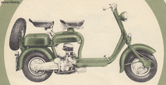 Lambretta 125 D / 1952-55