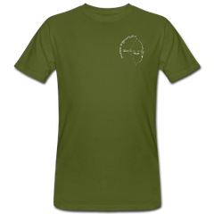 Herren Bio T-Shirt Moosgrün vorne Naturnah Bogenschiessen