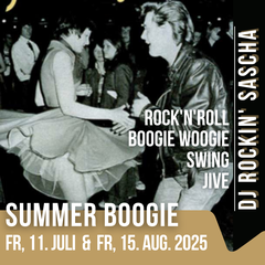 Summerboogie Juli August