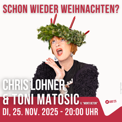 Kabarett Lohner Matosic Monti Beton Dezember