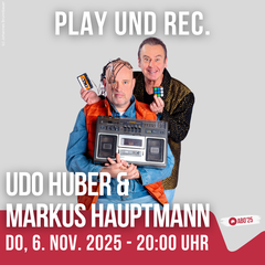 Kabarett Udo Huber Markus Hauptmann November