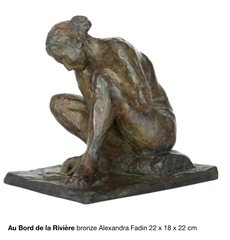 "Le Voyage de l'Âme" Sculpture en bronze