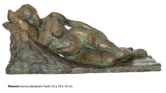 "Rêverie" Sculpture en bronze