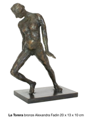 "La Torera" Sculpture en bronze