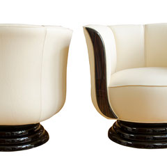 A Pair of Swivel Chairs