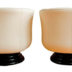 A Pair of Swivel Chairs