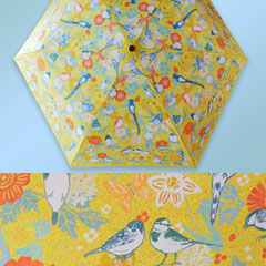 Client Work  KASANOWAプロジェクト　折り畳み傘デザイン(鳥たちのおしゃべり）