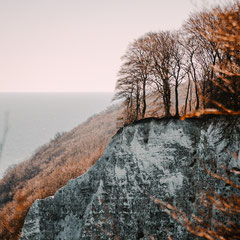 Die Kreidefelsen im Winter
