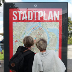 Mapa oficial da cidade de Lübeck para a Lübeck und Travemünde Marketing GmbH