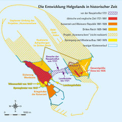 Heligoland - Rock of World History: Development in historical times for Rickmers-Verlag, Heligoland