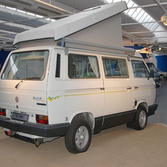 Der schnell wachsende Reisemobilmarkt führte dazu, daß VW im Jahre 1988 das erste selbstentwickelte Freizeitmobil präsentierte: Den California.