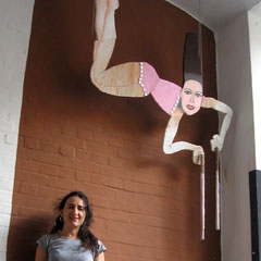 instal.lacio el trapezi galeria fellini Berlin