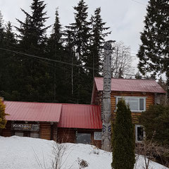 This pole must represent facets of the Haisla First Nation.