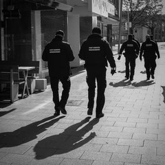 23. März 2020 Das Ordnungsamt kontrolliert die Einhaltung der Corona-Regeln
