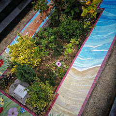 tableau pour l 'éternité-se souvenir-ne pas oublier-Mosaique art funeraire