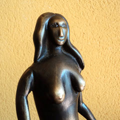 La Sanjuanina Mariú .:. Bronce - Altura: 29cm - 2000