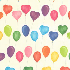 Luftballonherzen