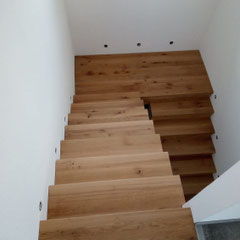 Holztreppe Eiche