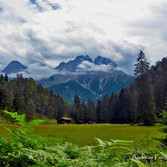 Blick auf das Mieminger Gebirge