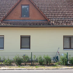 Fensterwand vorher