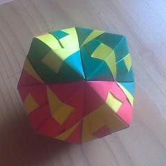 Faltarbeit:Origami-Micha