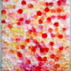 O.T. | 94 x 74,5 cm | Sticktechnik | Stoff, Garn, Papier