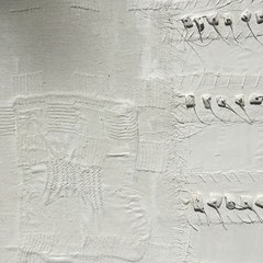 Textile painting I, detail